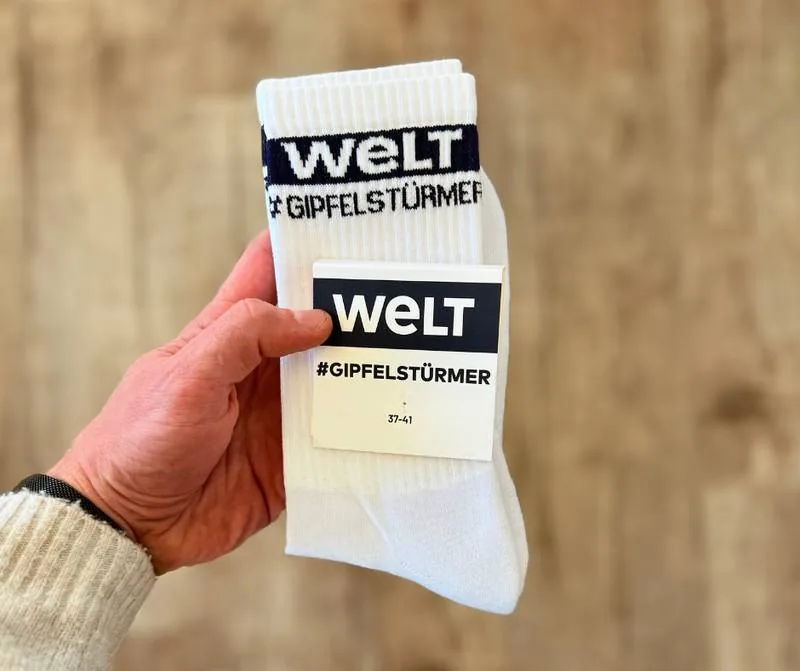 Socken für DIE WELT
