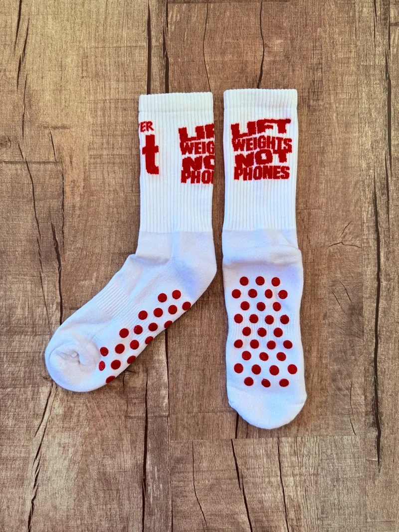 Noppensohle der Grip-Socken für sicheren Halt