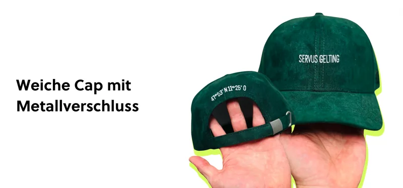 Individuell gestaltete Dad-Cap von Furevo