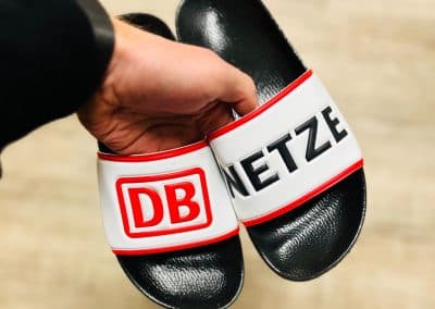 personalisierte Badelatschen bedrucken günstig, Badelatschen einzeln bedrucken